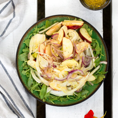 Vegan Apple-Fennel Salad