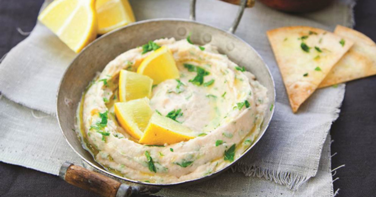 Fresh Lemony White Bean Dip | VegNews