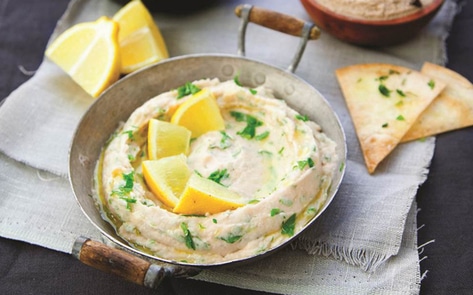 Vegan Lemony White Bean Dip