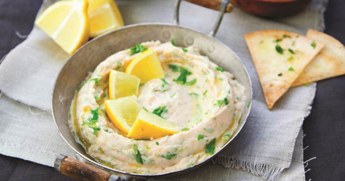 Vegan Lemony White Bean Dip