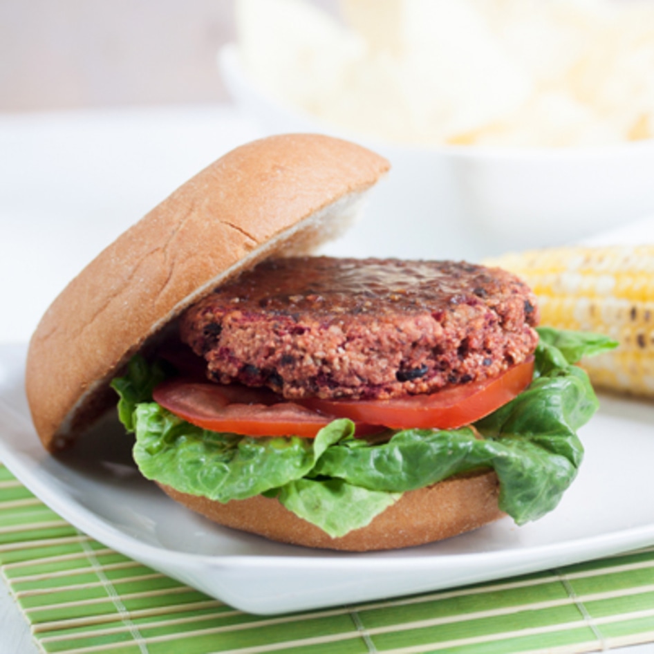Big Vegan (and Gluten-Free!) Barbecue Burgers
