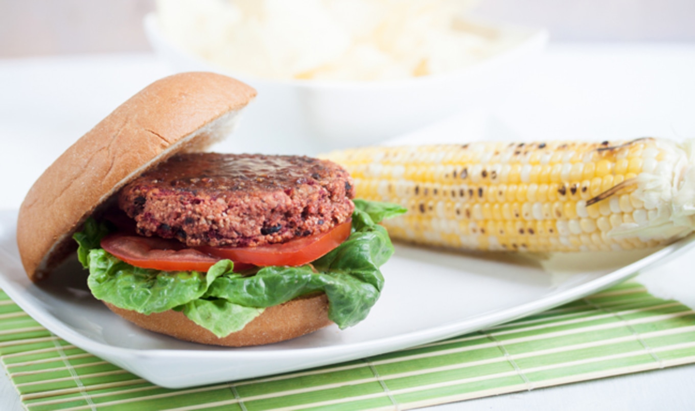 Big Vegan (and Gluten-Free!) Barbecue Burgers