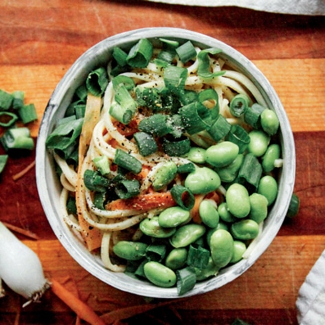 Vegan Udon Noodle Bowl