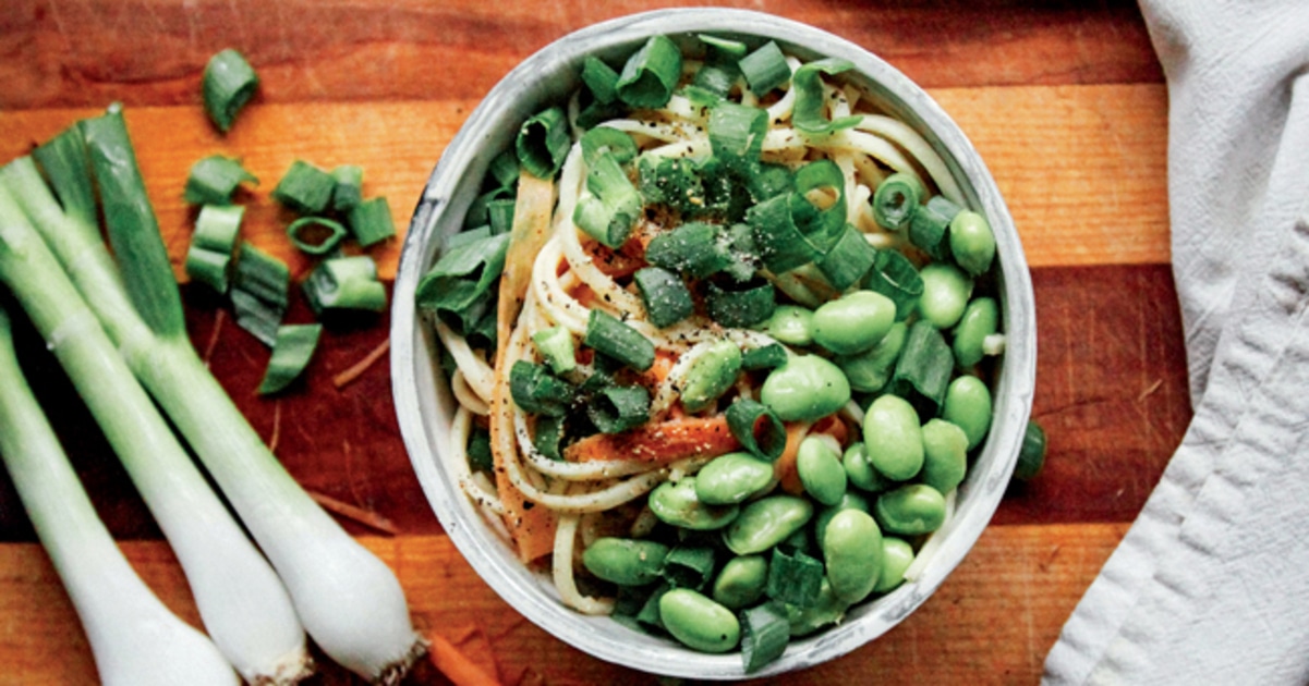 Ginger Miso Udon Noodle Bowl | VegNews