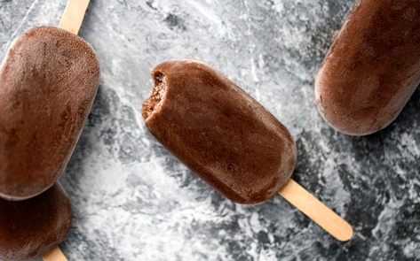 Vegan Fudge Popsicles