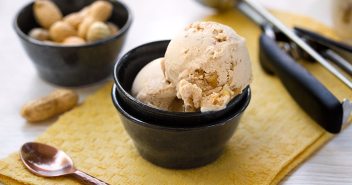 Easy Vegan Peanut Butter Frozen Yogurt | VegNews