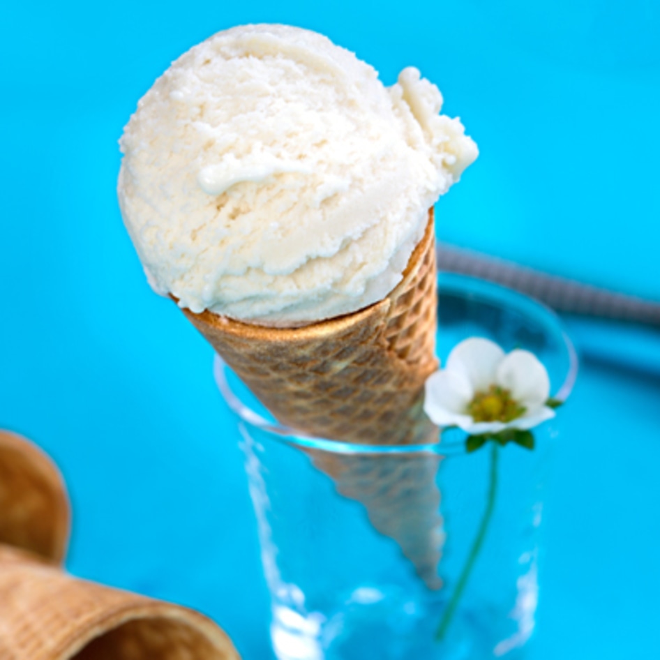 Four-Ingredient Vegan Vanilla Ice Cream