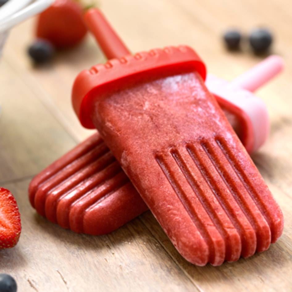 Very Berry Vegan Popsicles