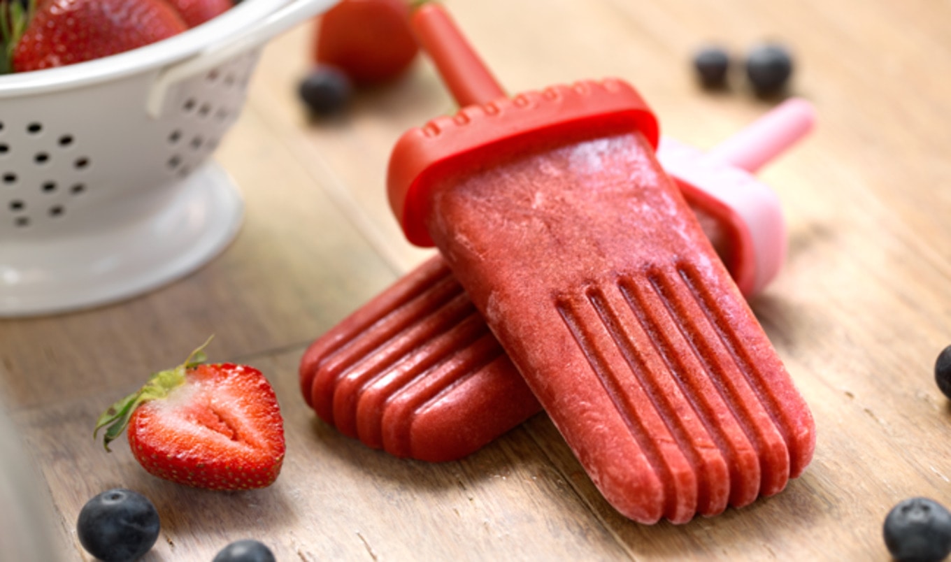 Triple Berry Dairy-Free Popsicles