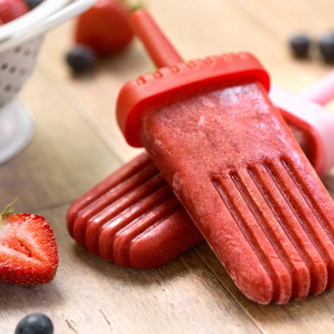Very Berry Vegan Popsicles