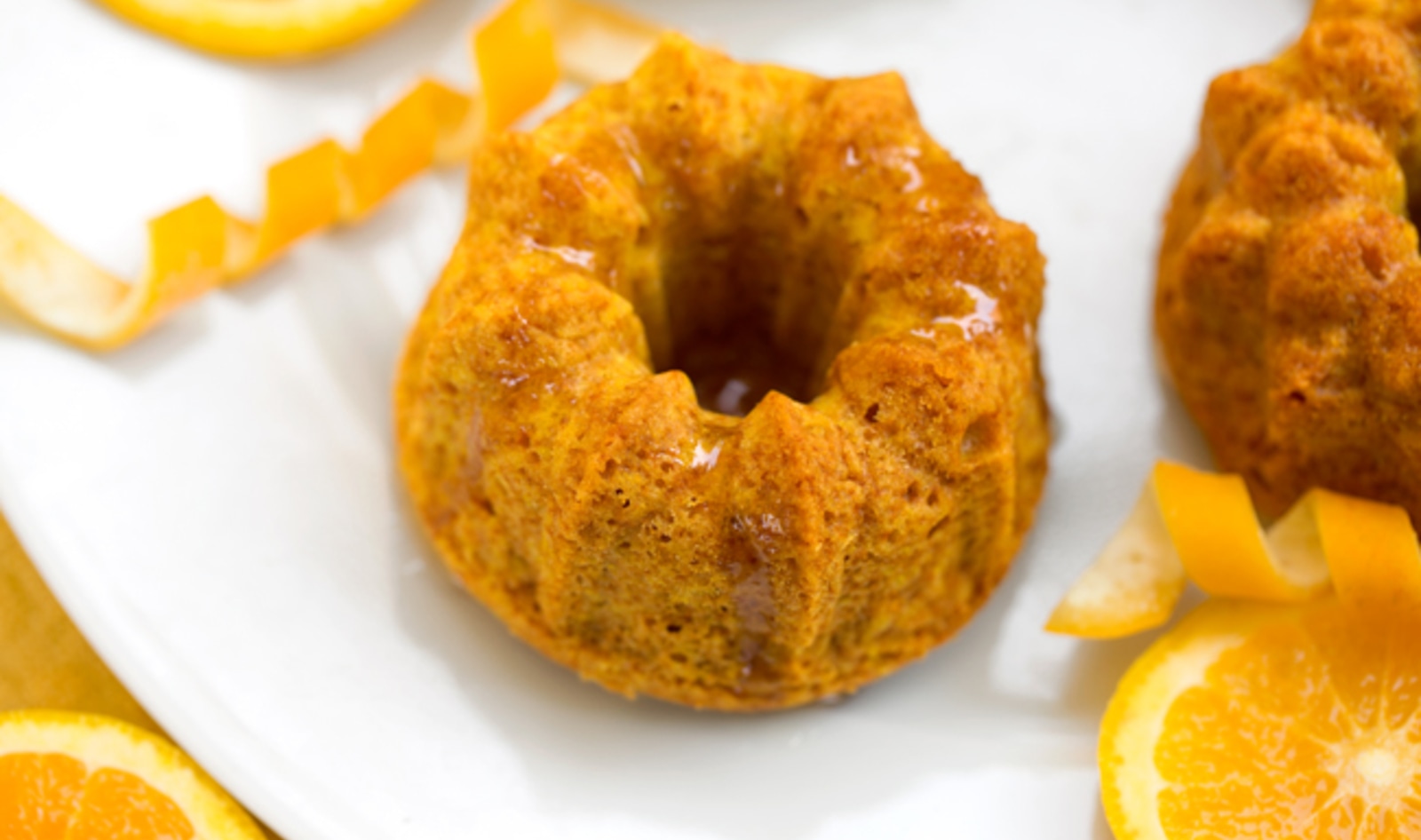 Mini Lemon Bundt Cakes With Lemon Glaze (Gluten-Free!)