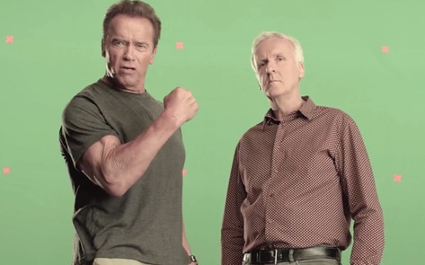 Schwarzenegger and Cameron Urge Public to Cut Meat