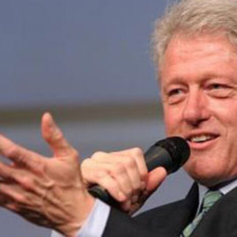 Veg Dinner with Clinton