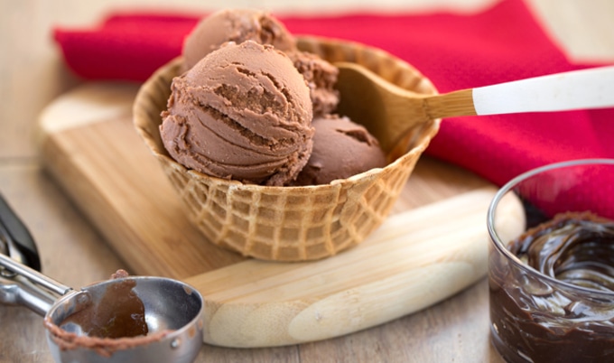 Classic Vegan Chocolate Ice Cream