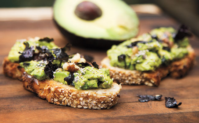 VegNews.AvocadoNoriCrostini
