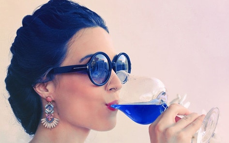 Vegan Blue Wine To Debut in the United States