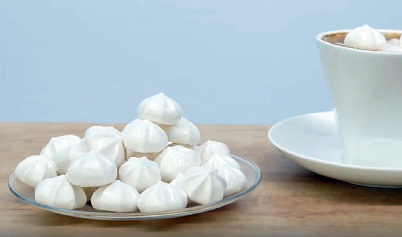 3D Vegan Meringue Aims to Change Sugar Industry