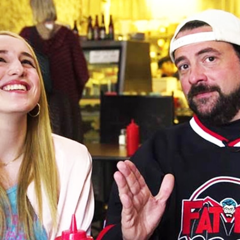 Harley Quinn Smith Treats Famous Father to Vegan Meal