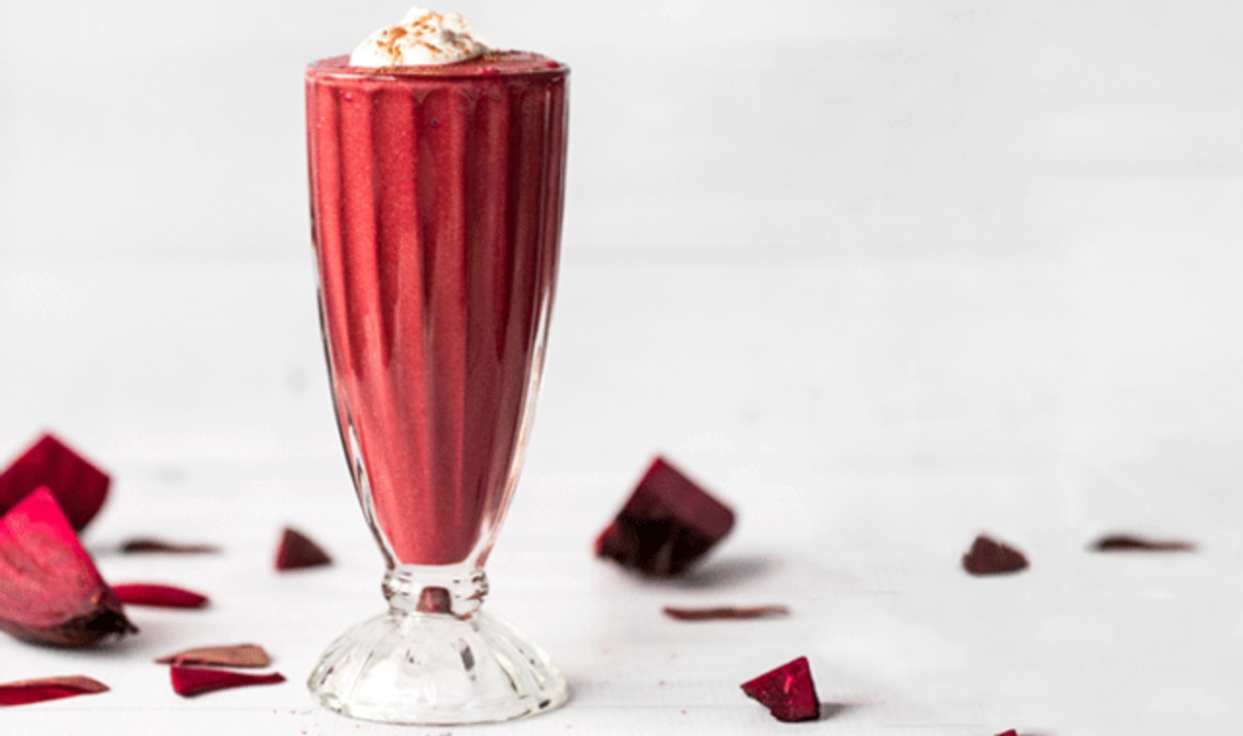 Vegan Red Velvet Beet Shake