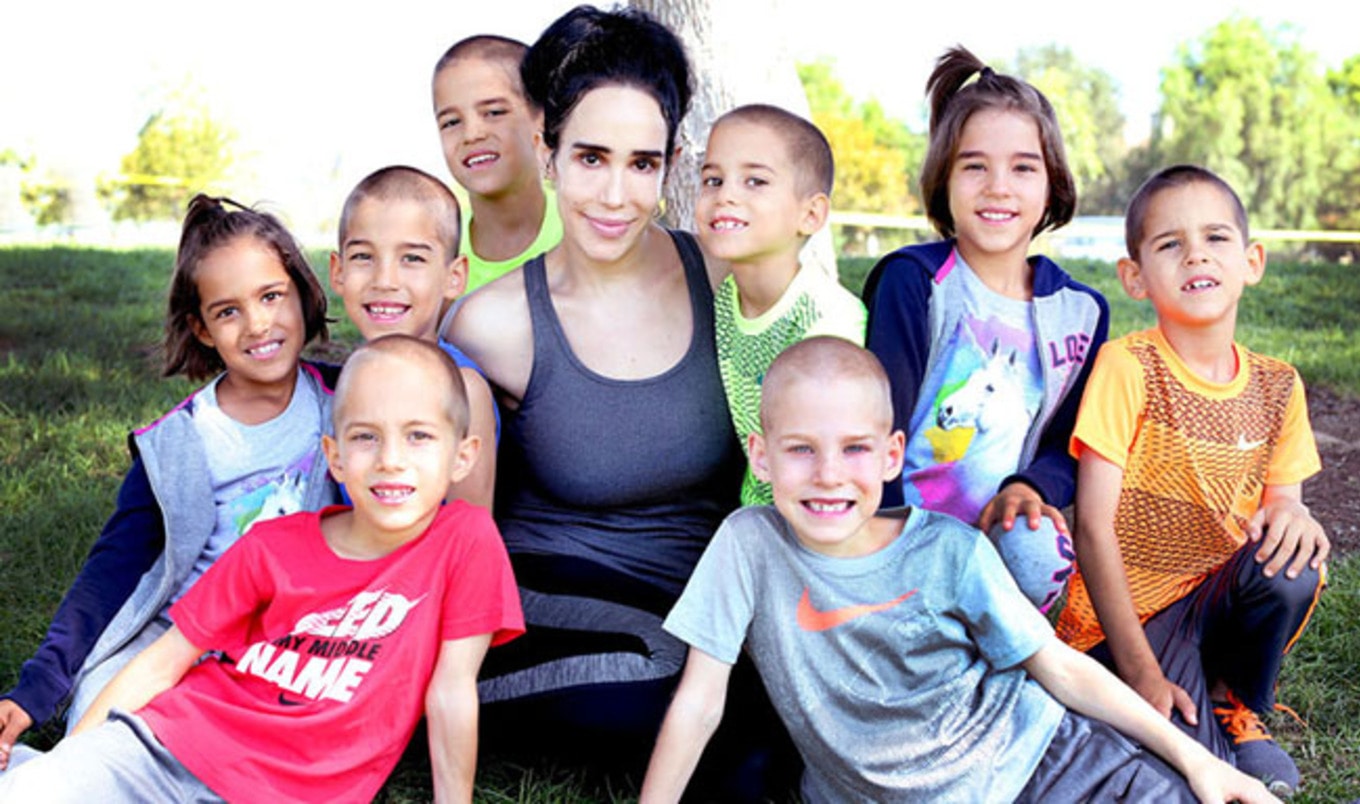Octomom Throws Vegan Birthday Party for Eight Kids
