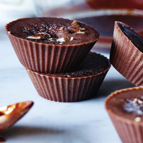 Easy Vegan Almond Butter Cups