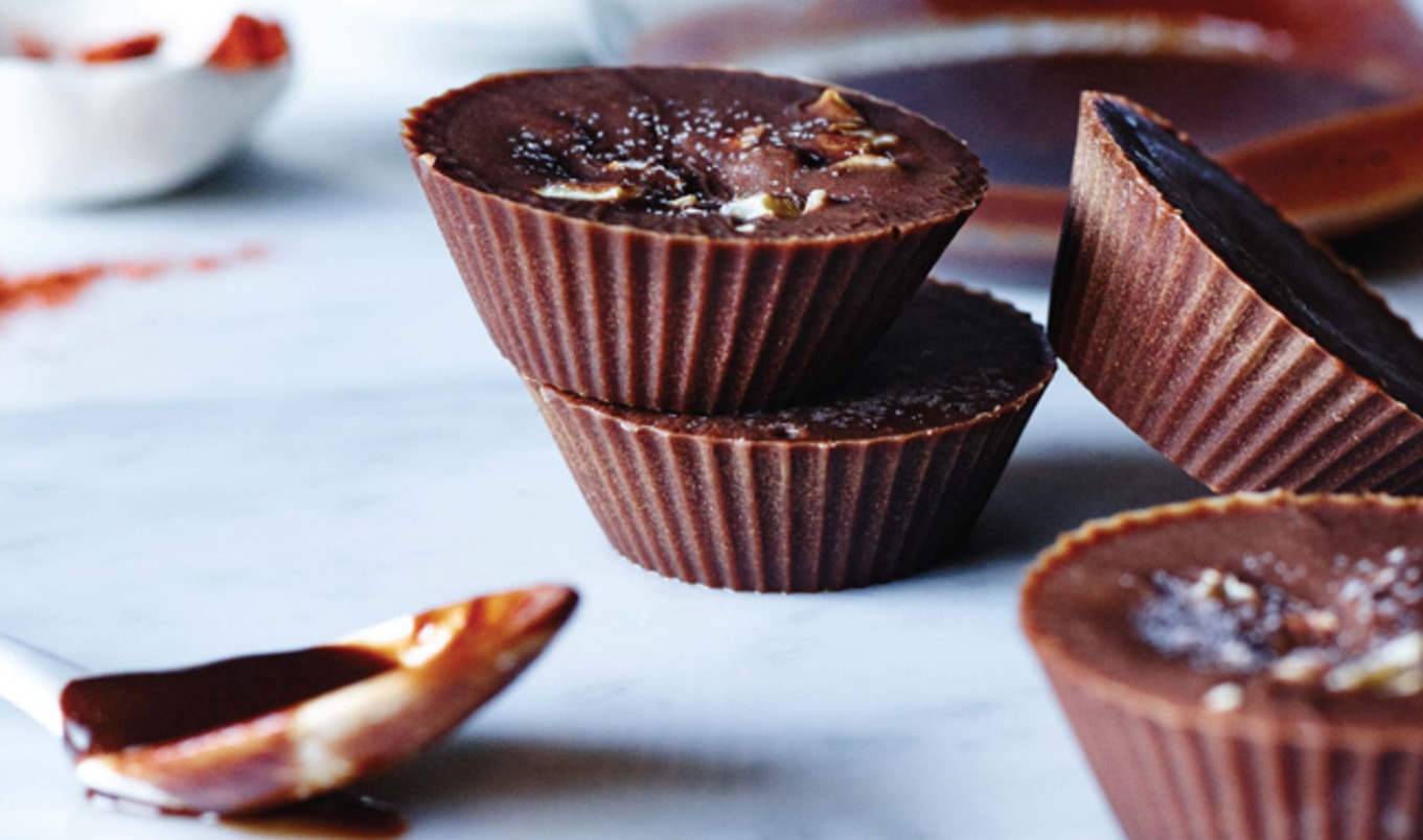 Easy Vegan Almond Butter Cups