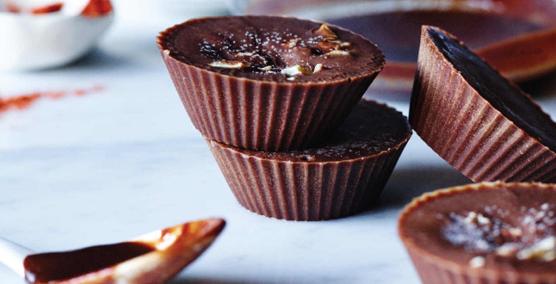 Easy Vegan Almond Butter Cups