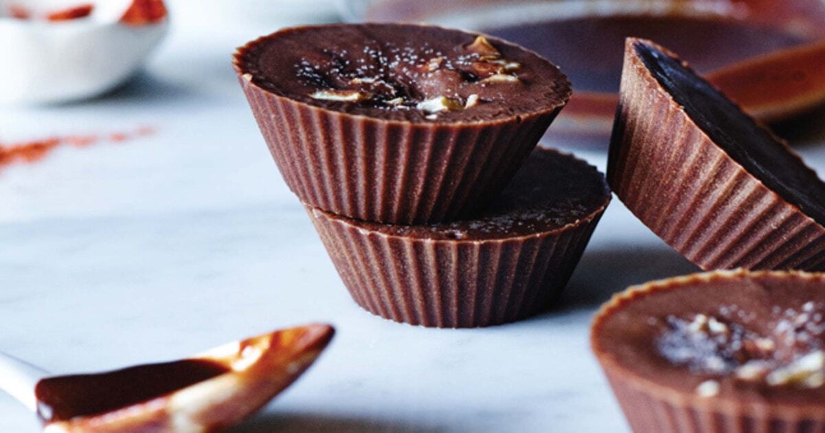 Easy Vegan Almond Butter Cups | VegNews
