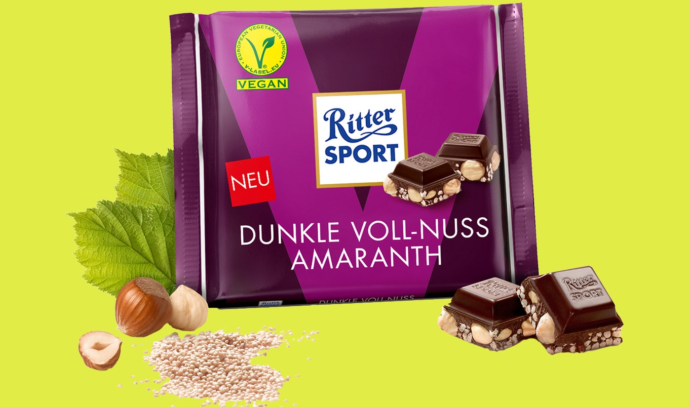 Ritter Sport Debuts Its First Vegan-Certified Bars