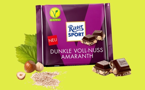 Ritter Sport Debuts Its First Vegan-Certified Bars