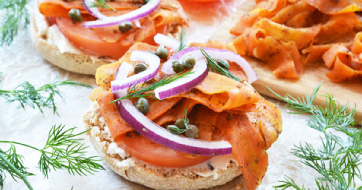 Vegan Lox and Cream Cheese