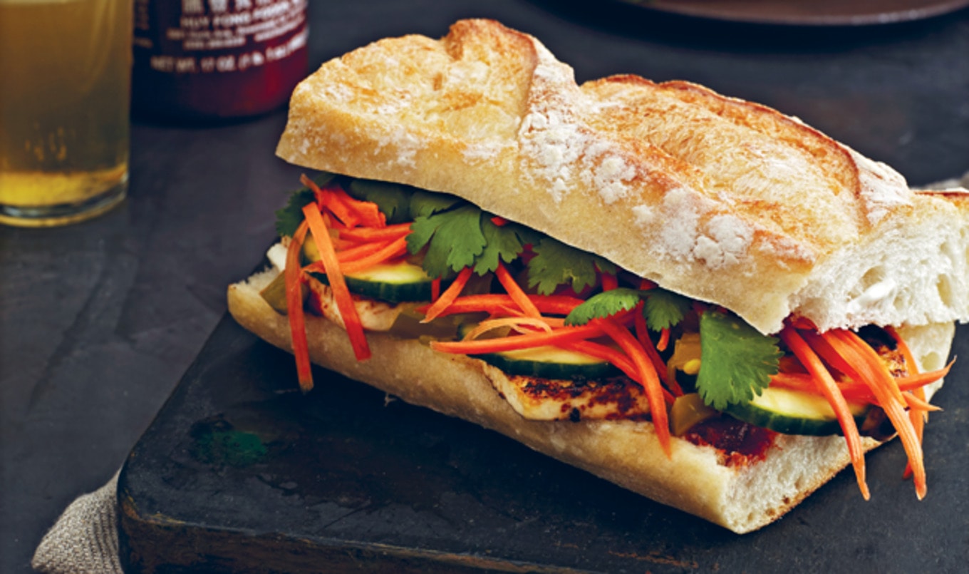 Vietnamese-Inspired Tofu Bánh Mì