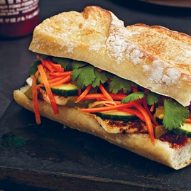 Vietnamese-Inspired Vegan Tofu Bánh Mì