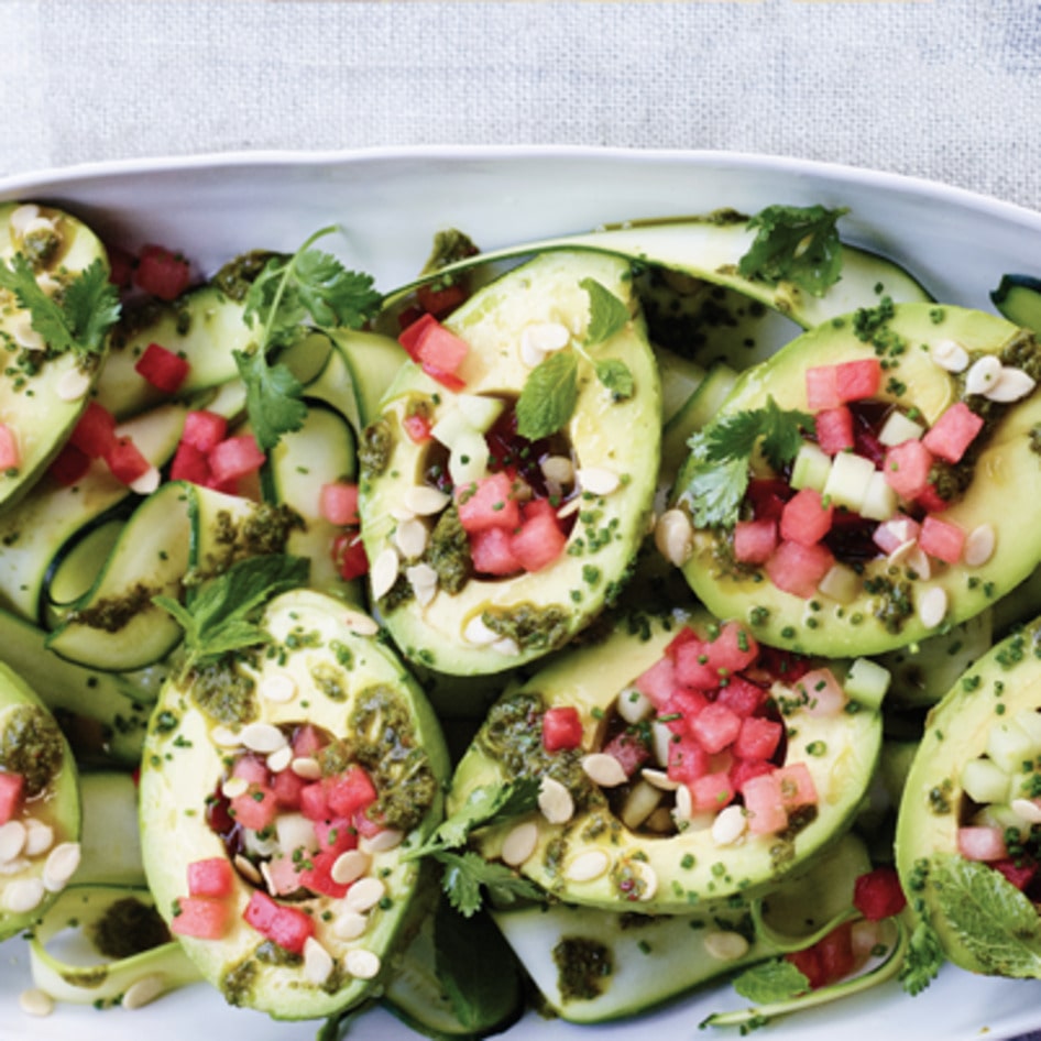 Chimichurri Avocado Watermelon Salad