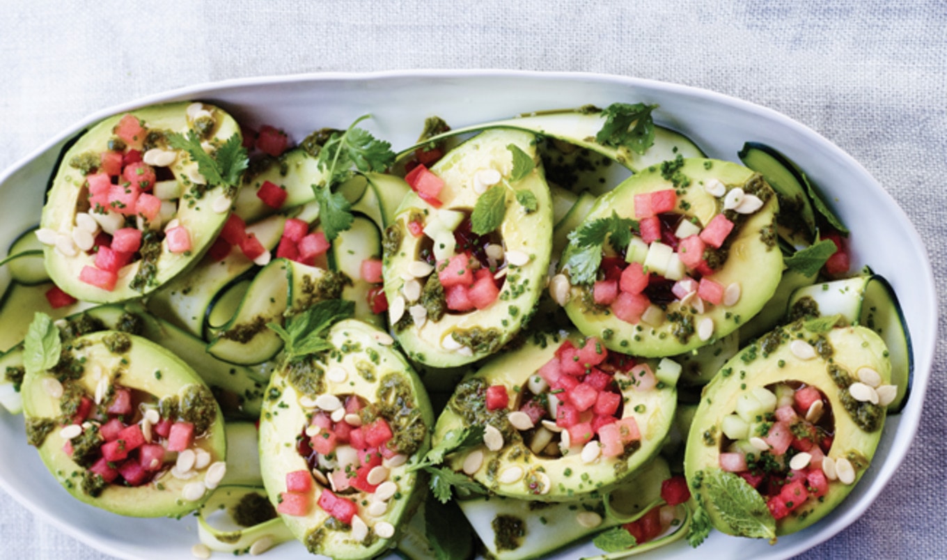 Vegan Chimichurri Avocado Salad