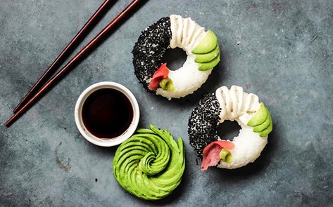 Vegan Sushi Doughnuts Go Viral on Instagram