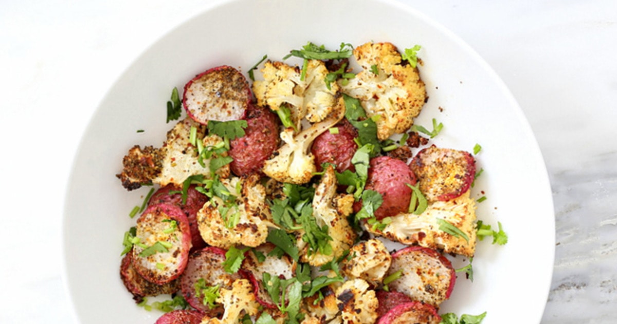 Zesty Roasted Cauliflower With Safflower & Radishes - Vimarsana News