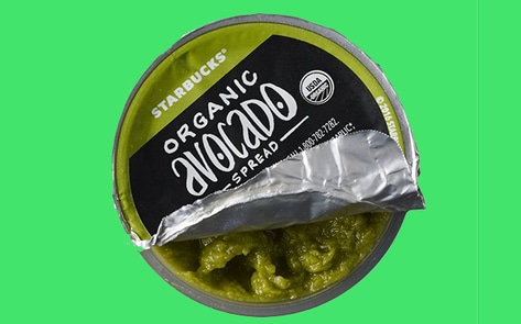Starbucks Launches Organic Vegan Avocado Spread