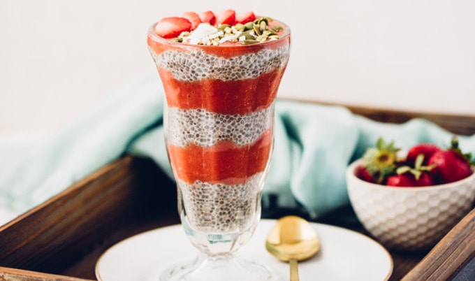 VegNews.StrawberryMangoChiaPudding.BlissfulBasil