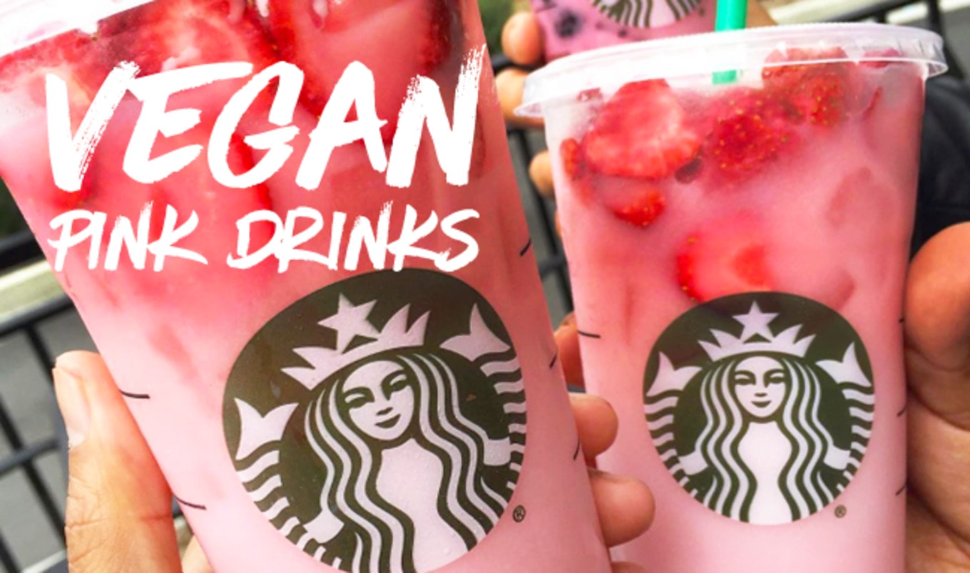 Starbucks Adds Secret Vegan "Pink Drink" to Store Menu
