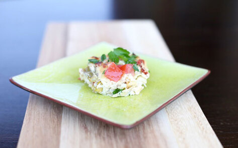 Vegan Spring Frittata Bites