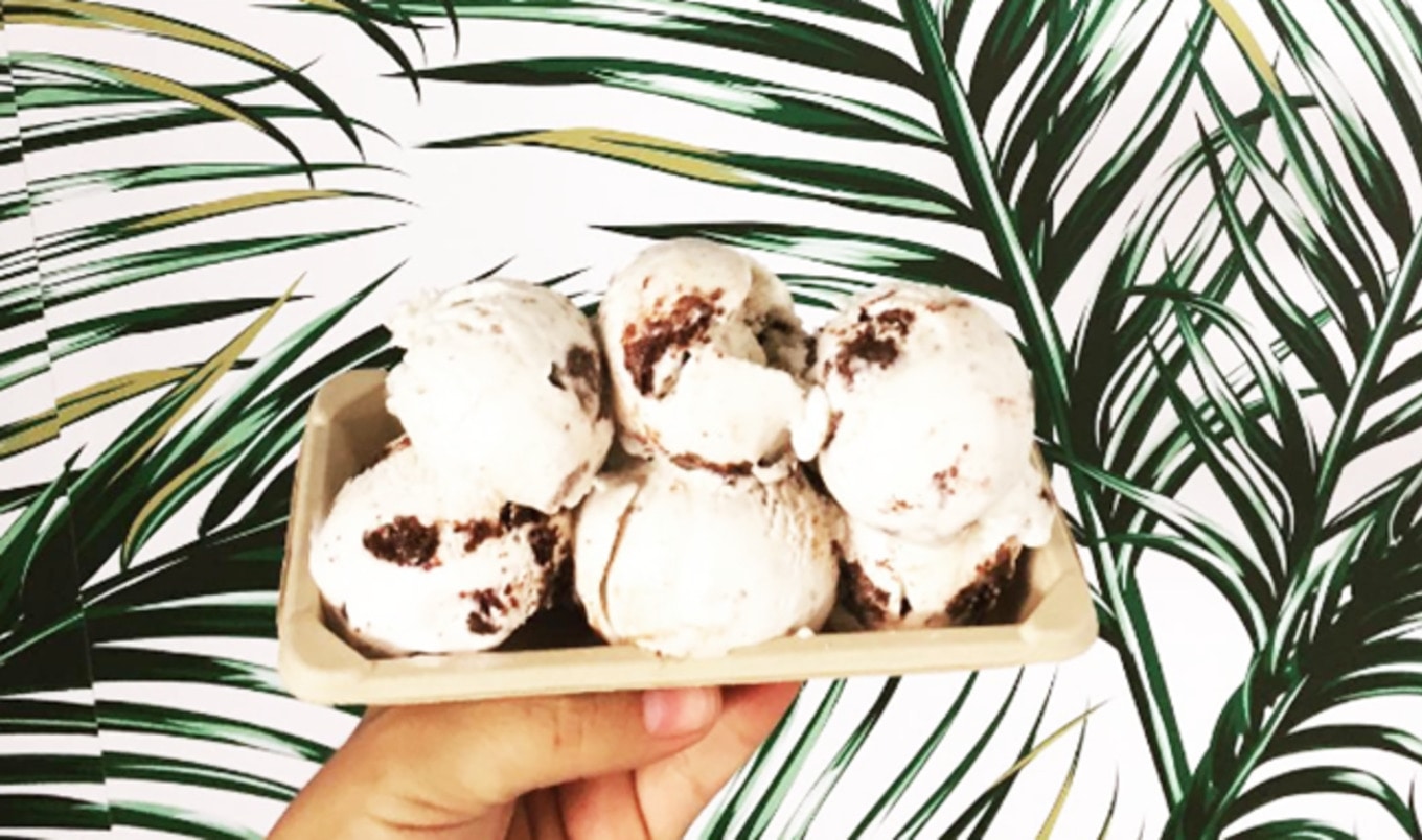 "Being Kind is Cool" at New Vegan Scoop Shop