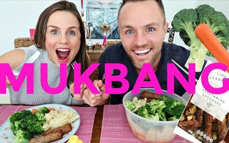 Viral "Online Eating" Movement Spreading Veganism