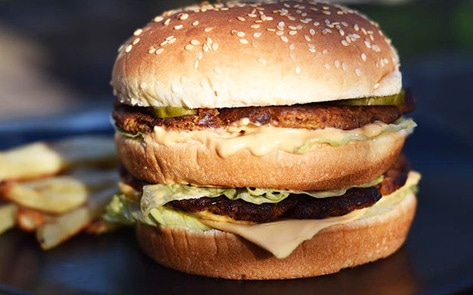 Vegan Big Mac Truck a Huge Hit