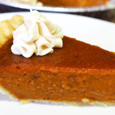 Spiced Thanksgiving Pumpkin Pie