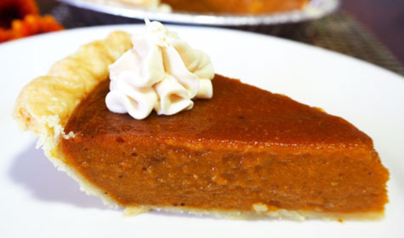 Spiced Thanksgiving Pumpkin Pie