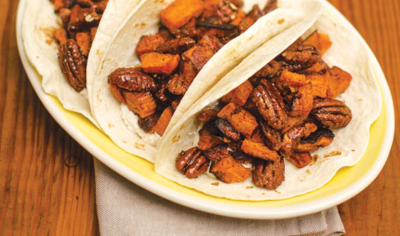 Sweet Potato Pie Tacos