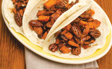 Sweet Potato Pie Tacos