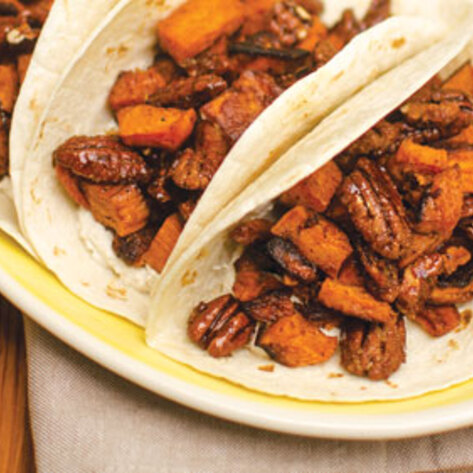 Sweet Potato Pie Tacos