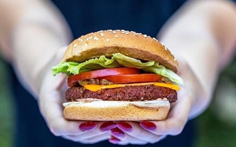Plant-Based Burgers More Filling Than Meat